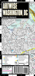 Artwise Washington DC Museum Map - Laminated Museum Map of Washington, DC - Streetwise Maps (2013)