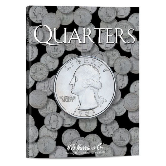 Whitman Quarter Coin Folder by Whitman Publishing Hardcover