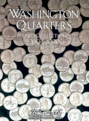 HE Harris 50 State Quarters Folder 1999-2008 Official U.S Mint