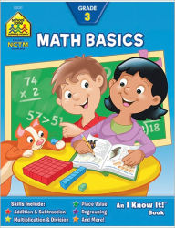 Title: Math Grade 3-Workbook, Author: School Zone Publishing