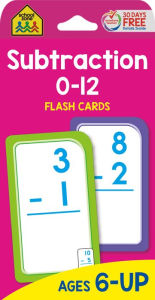 Subtraction Zero to Twelve-Flash Cards