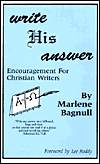 Write His Answer: Encouragement for Christian Writers