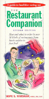 The Restaurant Companion: A Guide to Healthier Eating Out