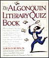 Algonquin Literary Quiz Book