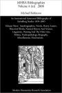 An International Annotated Bibliography of Strindberg Studies 1870-2005: Vol. 3, Autobiographies, Novels, Poetry, Letters, Historical Works, Natural