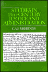 Studies in Thirteenth-Century Justice and Administration