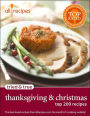Tried and True - Thanksgiving and Christmas: Top 200 Recipes