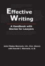 Effective Writing: A Handbook with Stories for Lawyers