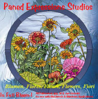 Title: In Full Bloom-I: Stained Glass Patterns, Author: Paned Expressions Studios