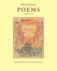 Title: Poems (1945-1971), Author: Miltos Sachtouris