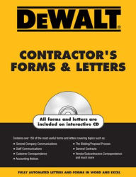 DEWALT Contractor's Forms & Letters / Edition 1