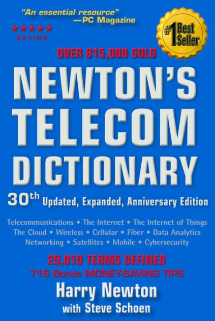 Newton's Telecom Dictionary By Harry Newton, Steven Schoen |, Paperback ...