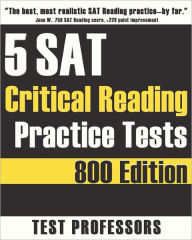 5 SAT Critical Reading Practice Tests