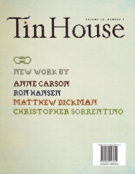 Tin House: Winter Reading