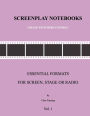 Screenplay Notebook: Create with more control!