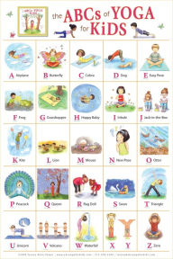 Title: The ABCs of Yoga for Kids Poster, Author: Teresa Anne Power