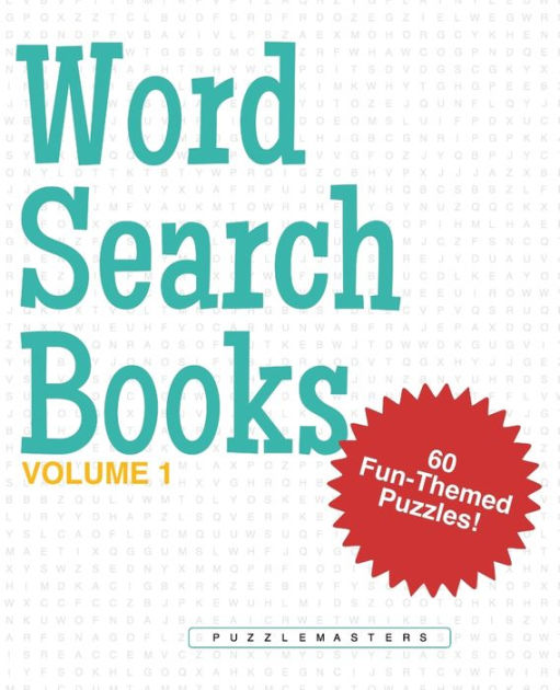 Word Search Books: A Collection of 60 Fun-Themed Word Search Puzzles