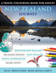 Title: New Zealand Journey: Travel Colouring Book for Adults, Author: Susan Dathweston