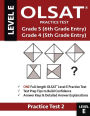 OLSAT Practice Test Grade 5 (6th Grade Entry) & Grade 4 (5th Grade Entry)-TEST: : One OLSAT E Practice Test (PRACTICE TEST TWO), Gifted and Talented 6th Grade & 5th Grade Admissions, Practice for Gifted Test & GATE Exam, Gifted and Talented 4th Grade Test