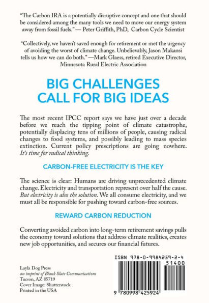 Carbon IRA & YouTility: How to Address Climate Change & Reward Carbon Reduction Before It's Too Late