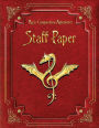 Staff Paper: Blank Music Manuscript Paper, 8.5 x 11, 100 pages plus a Guide to Music Notation.