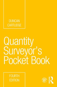 Title: Quantity Surveyor's Pocket Book, Author: Duncan Cartlidge