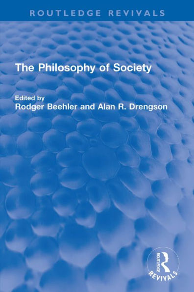 The Philosophy of Society