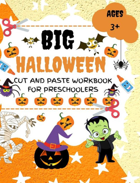 Halloween Scissor & Paste Skills for Kids