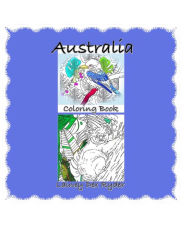 Title: Australia Coloring Book, Author: Lainey Dex Ryder