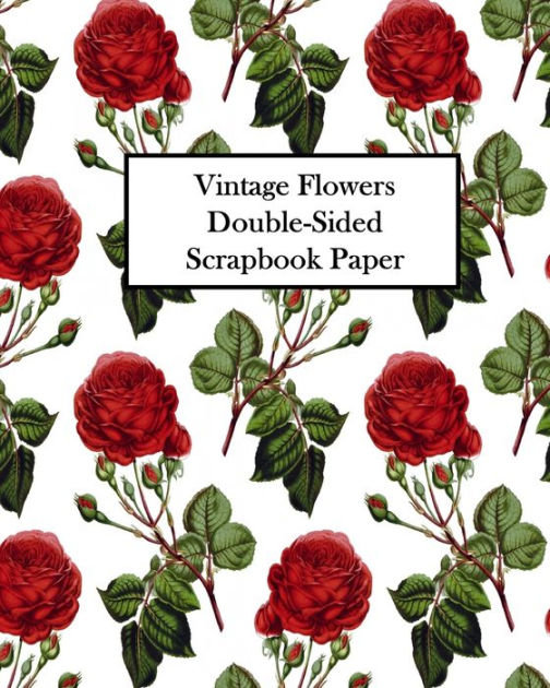 Vintage flowers scrapbooking and gift wrapping paper – Tip Junkie