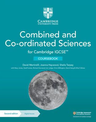 Cambridge IGCSET Combined and Co-ordinated Sciences Coursebook with Digital Access (2 Years)