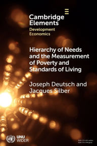 Title: Hierarchy of Needs and the Measurement of Poverty and Standards of Living, Author: Joseph Deutsch