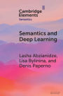 Semantics and Deep Learning
