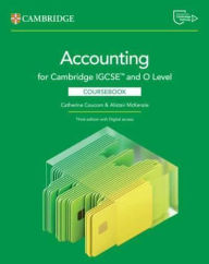 Title: Cambridge IGCSET and O Level Accounting Coursebook with Digital Access (2 Years), Author: Catherine Coucom