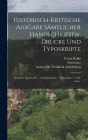 Historisch-kritische Ausgabe Sämtlicher Handschriften, Drucke Und Typoskripte: Oxforder Quartheft 17 + Commentary + 1 Facsimile + 1 Cd-rom...