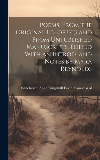 Poems From The Original Ed Of And From Unpublished Manuscripts