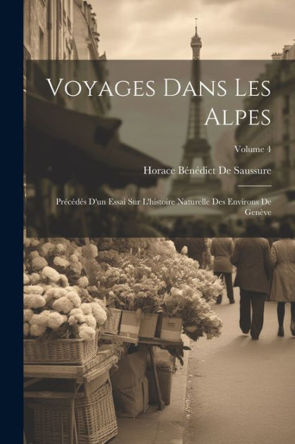 Voyages Dans Les Alpes Pr C D S D Un Essai Sur L Histoire Naturelle