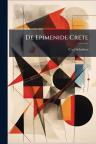 Title: De Epimenide Crete, Author: Carl Schultess