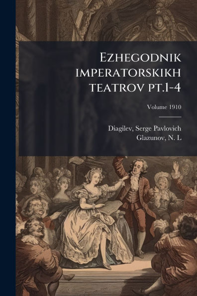Ezhegodnik imperatorskikh teatrov pt.1-4