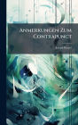 Anmerkungen Zum Contrapunct