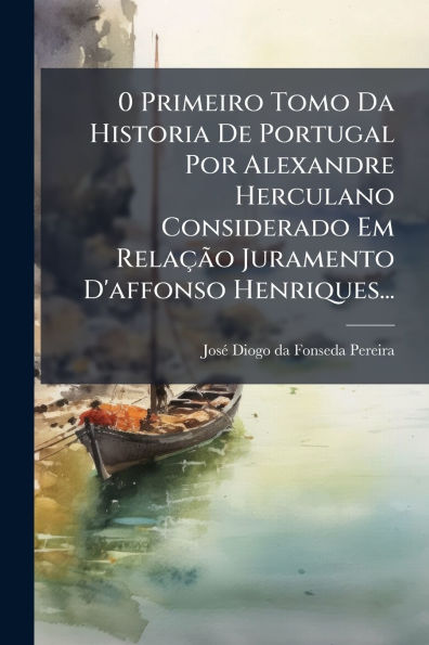 0 Primeiro Tomo Da Historia De Portugal Por Alexandre Herculano Considerado Em Relaï¿½Ã£o Juramento D'affonso Henriques...