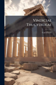 Title: Vindiciae Thucydideae, Author: Carl Floeck