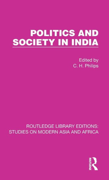 Politics and Society in India
