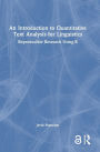 An Introduction to Quantitative Text Analysis for Linguistics: Reproducible Research Using R
