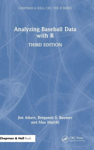 Title: Analyzing Baseball Data with R, Author: Jim Albert