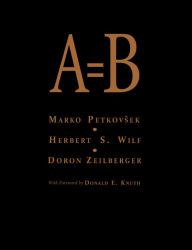 Title: A = B, Author: Marko Petkovsek