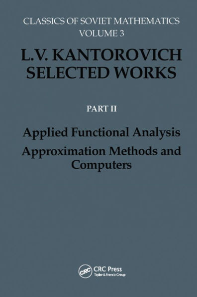 Applied Functional Analysis. Approximation Methods and Computers: Applied Functional Analysis, Approximation Methods and Computers