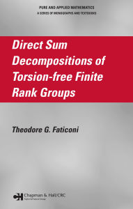 Title: Direct Sum Decompositions of Torsion-Free Finite Rank Groups, Author: Theodore G. Faticoni