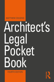 Title: Architect's Legal Pocket Book, Author: Matthew Cousins