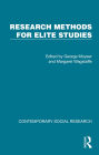 Research Methods for Elite Studies
